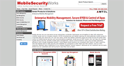 Desktop Screenshot of mobilesecurityworks.com